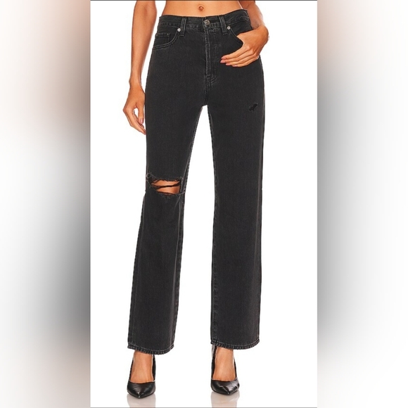 pistola Denim - Pistola Cassie Super High-Rise Straigh Jeans. Size 25.